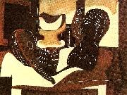 pablo picasso stilleben med antikt huvud oil painting